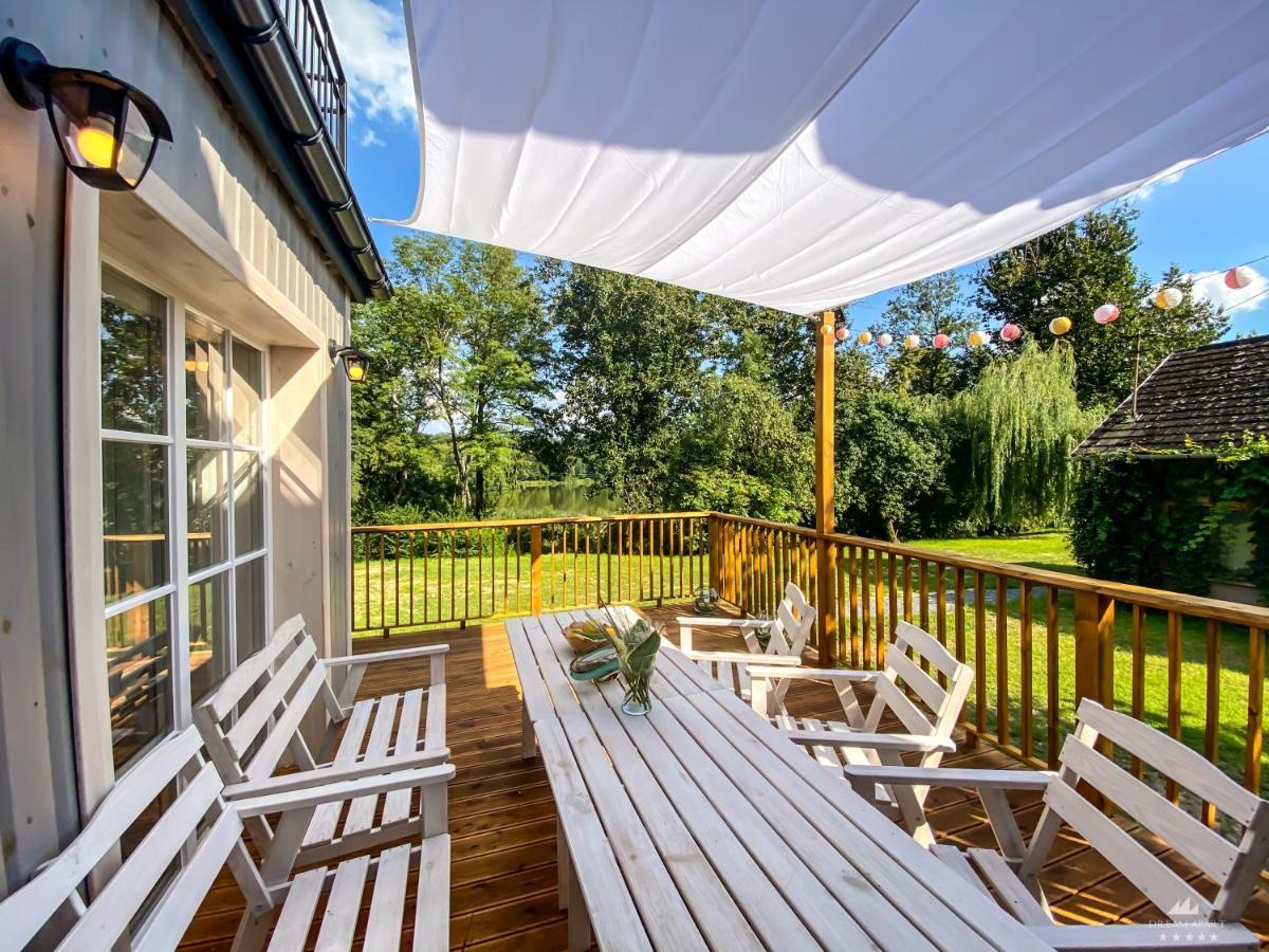 Nasz Debowiec - Dom Dla 15 Osob, Sauna, Widok Na Staw, Wielka Dzialka Exterior foto