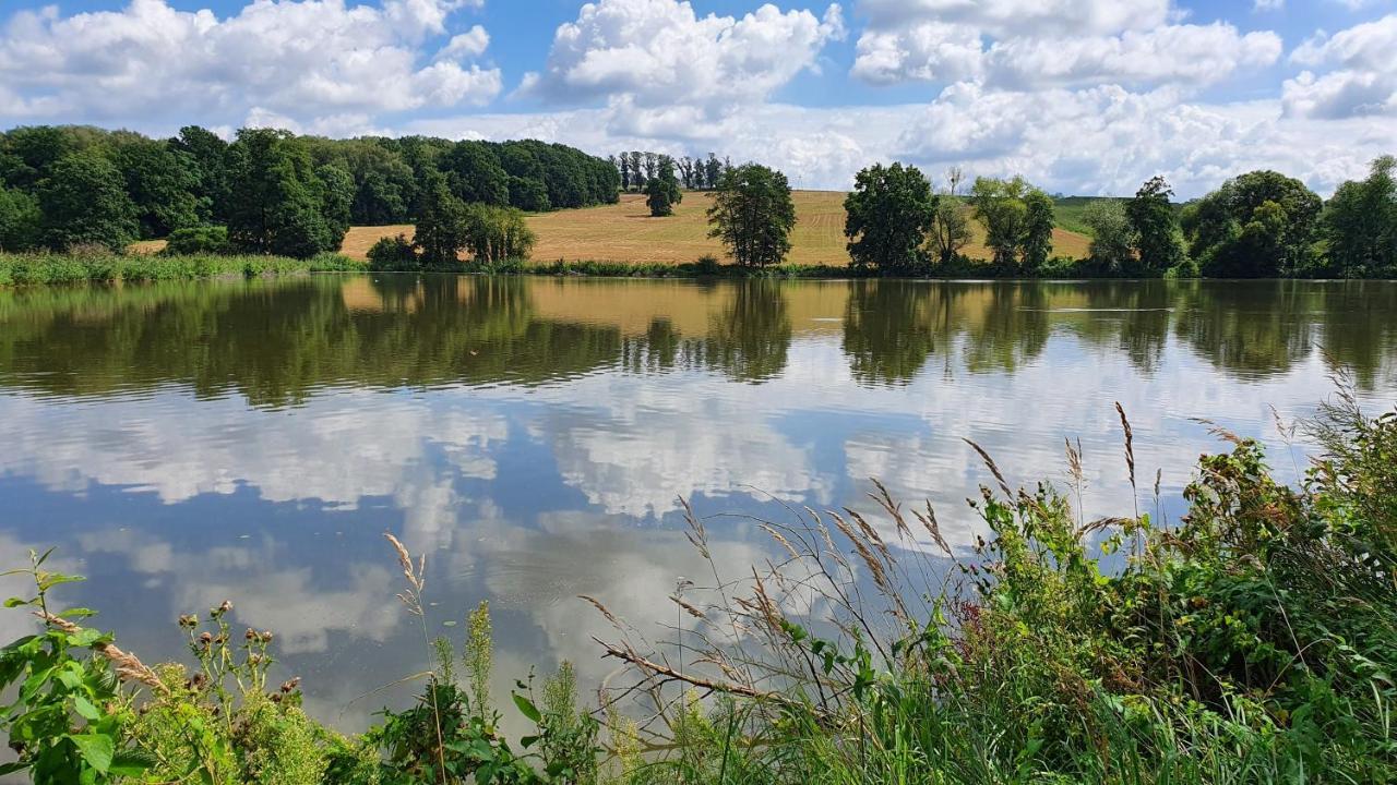 Nasz Debowiec - Dom Dla 15 Osob, Sauna, Widok Na Staw, Wielka Dzialka Exterior foto
