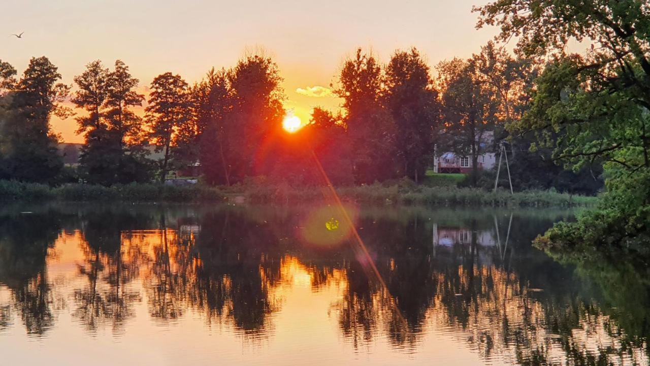 Nasz Debowiec - Dom Dla 15 Osob, Sauna, Widok Na Staw, Wielka Dzialka Exterior foto
